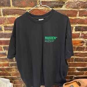 Hidden NY Circle Logo T-Shirt XL